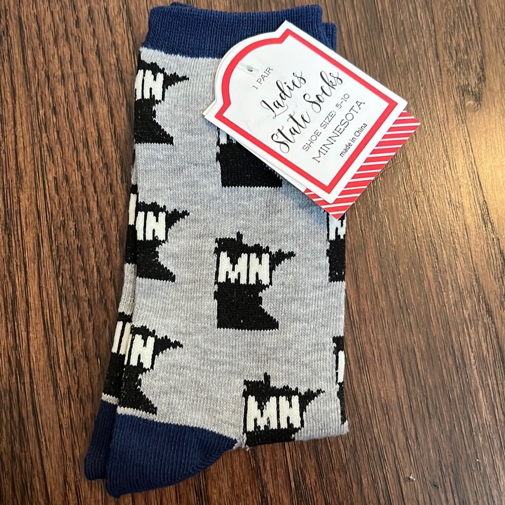 Ladies State Socks Minnesota (MN)